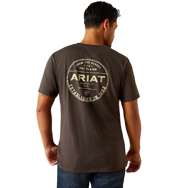 Ariat Men’s Explore Circle T Shirt Vintage Black