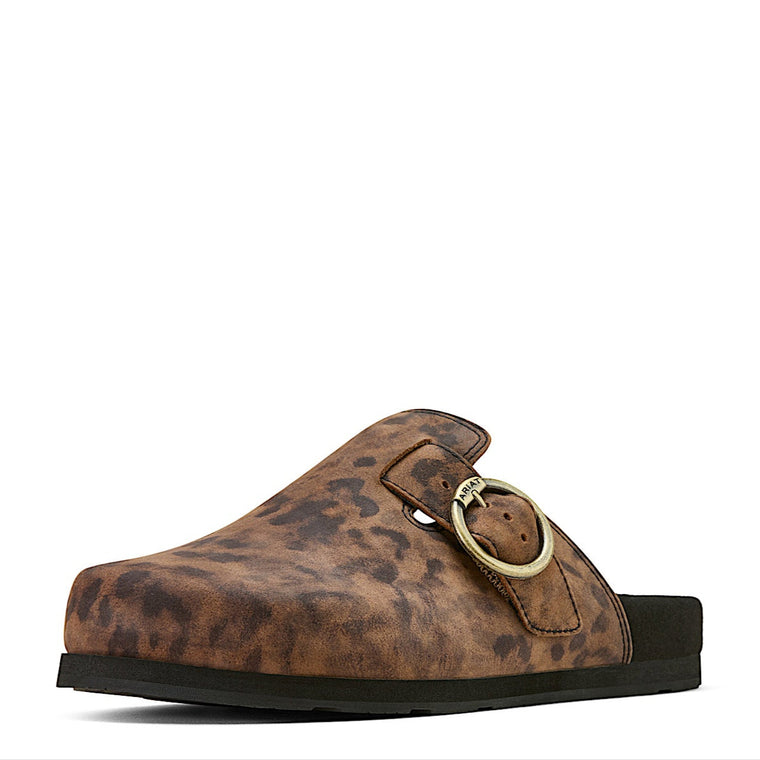 Ariat Women's Country Mule - Leopard Suede