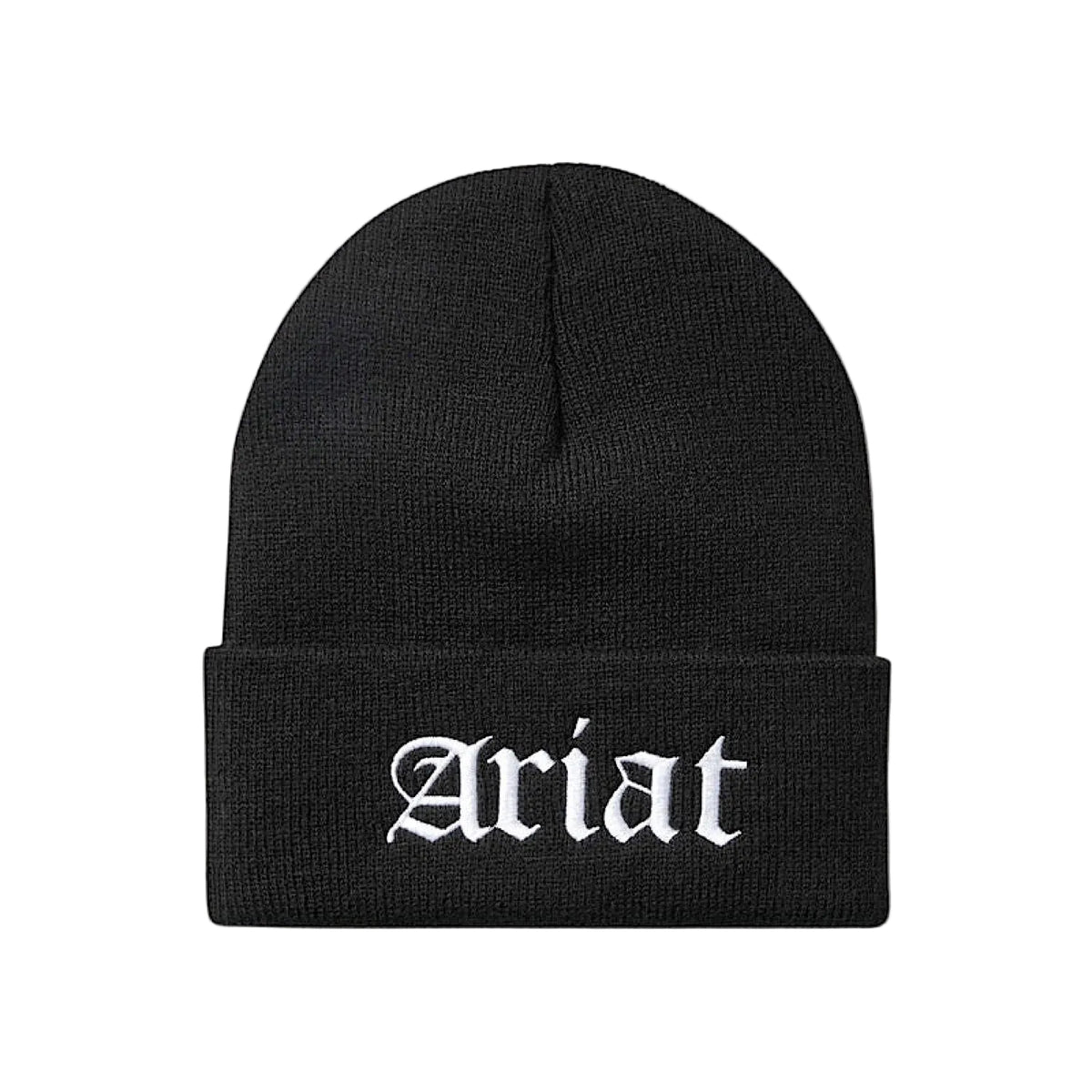 Ariat Rebar Embroidered Beanie - Black