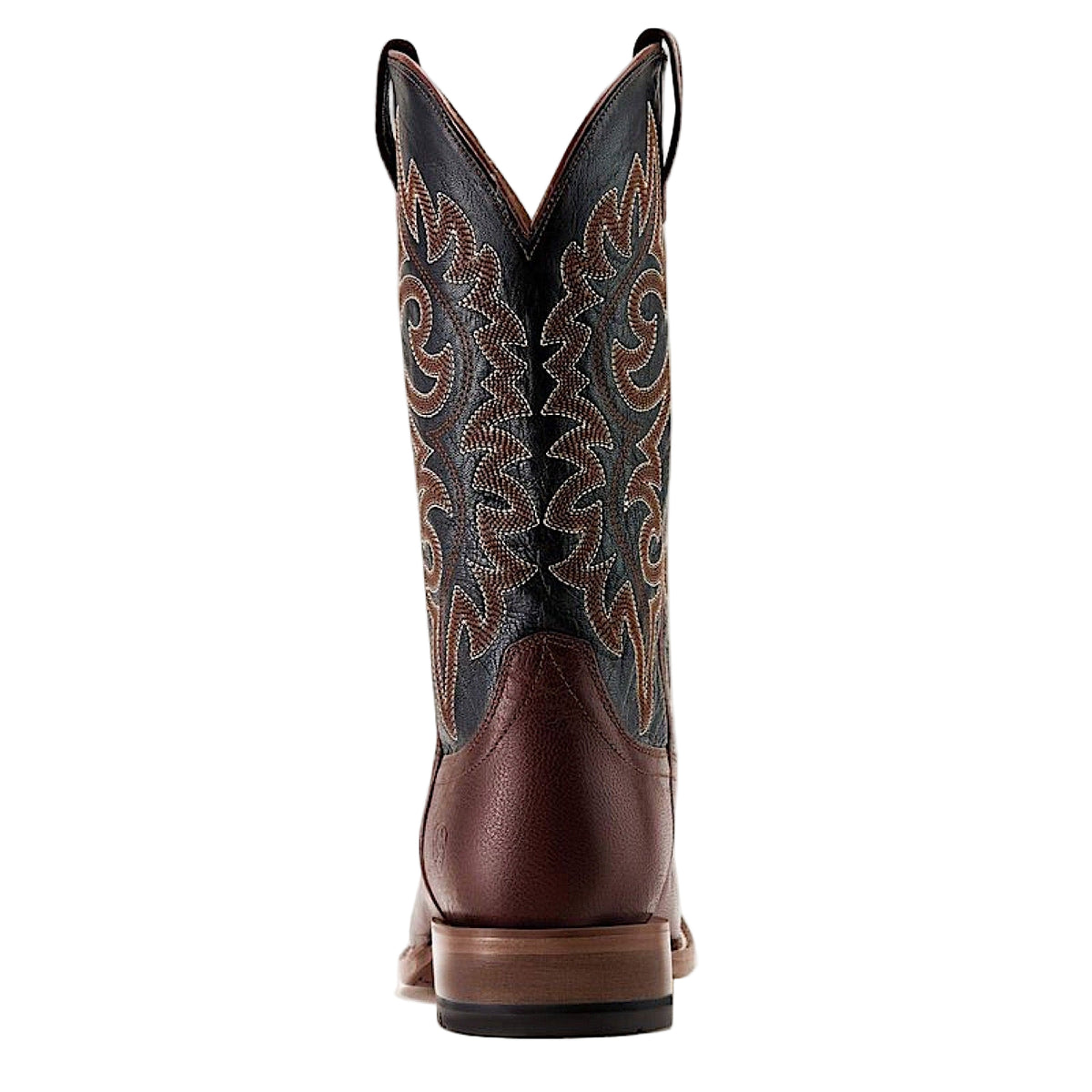 Ariat Mens Highbluff Square Toe Cowboy Boot - Hickory Smoke / Bayou Black