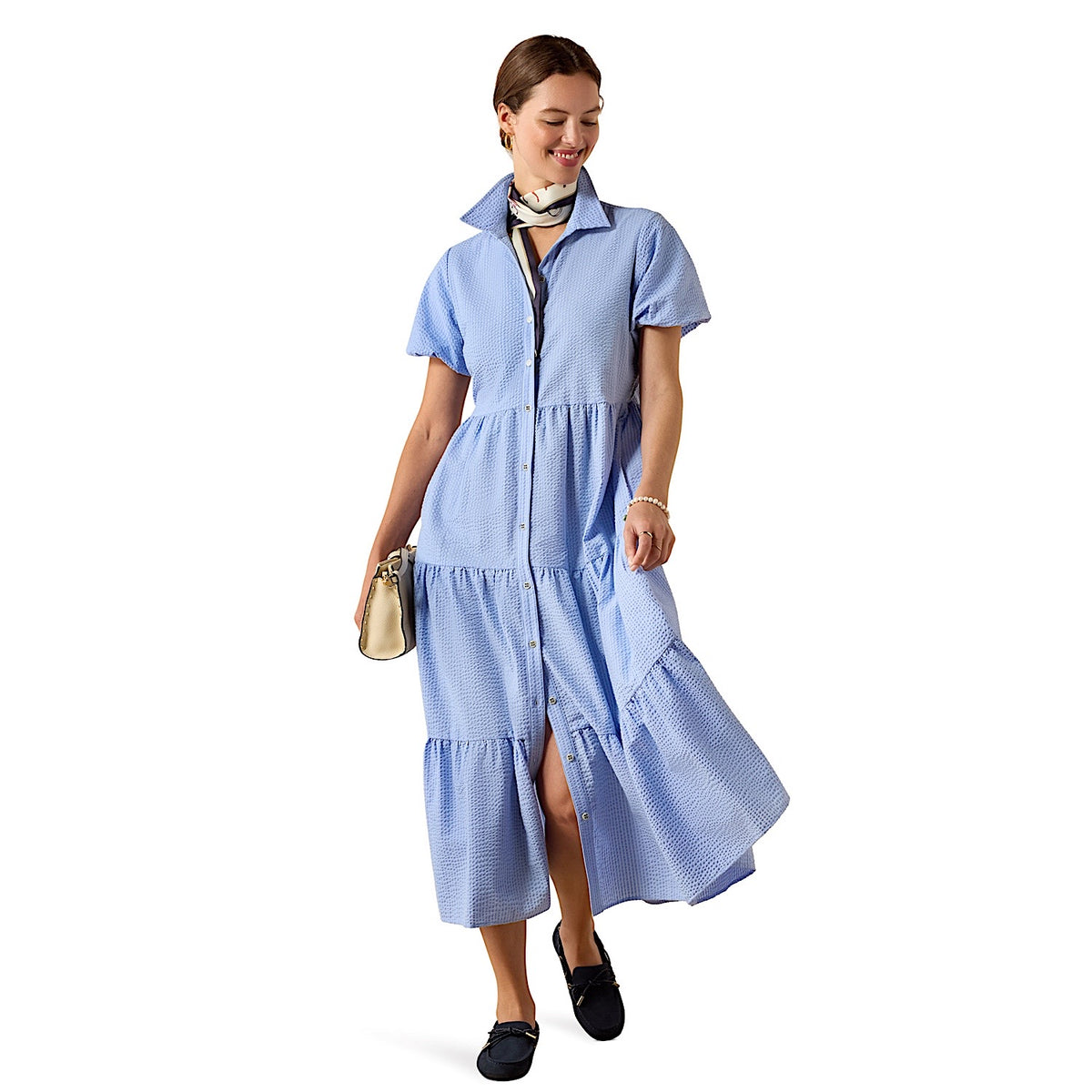 Ariat Women's Dovestone Dress - Pacific Blue