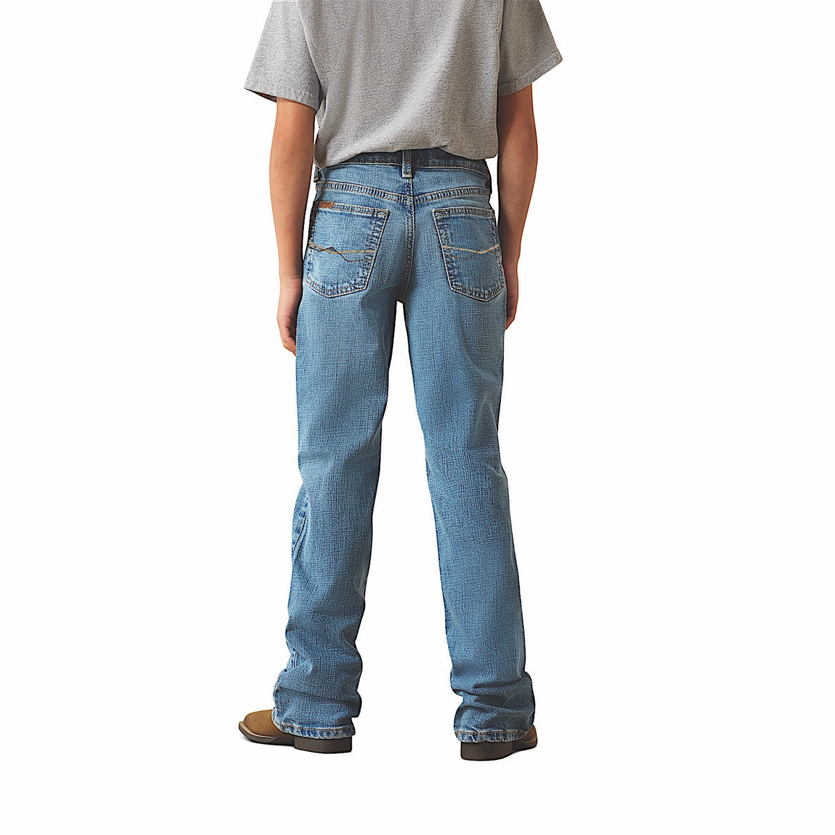 Ariat Boy's B4 Relaxed Palmer Boot Cut Jeans - Barton