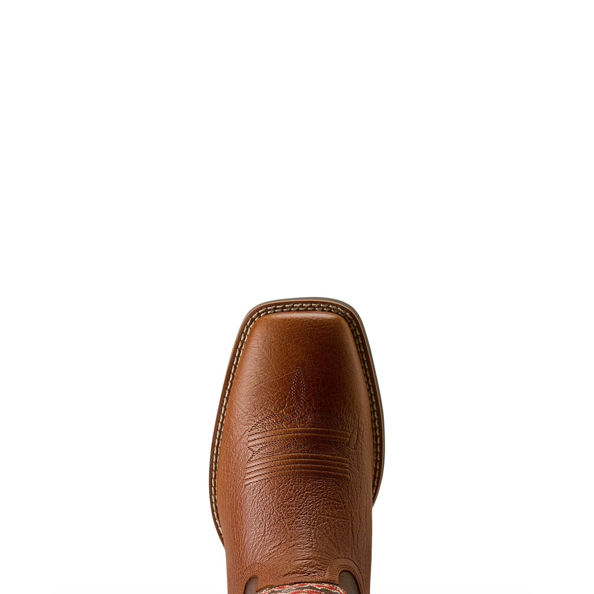 Ariat Men's Conquer Wide Square Toe Cowboy Boot - Red Oak/Deep Forest Brown