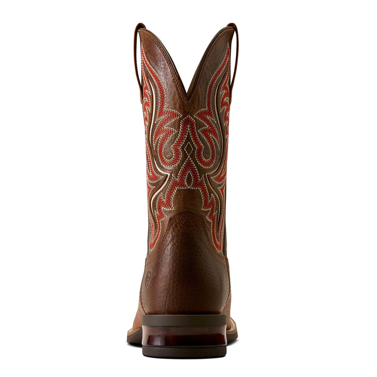 Ariat Men's Conquer Wide Square Toe Cowboy Boot - Red Oak/Deep Forest Brown