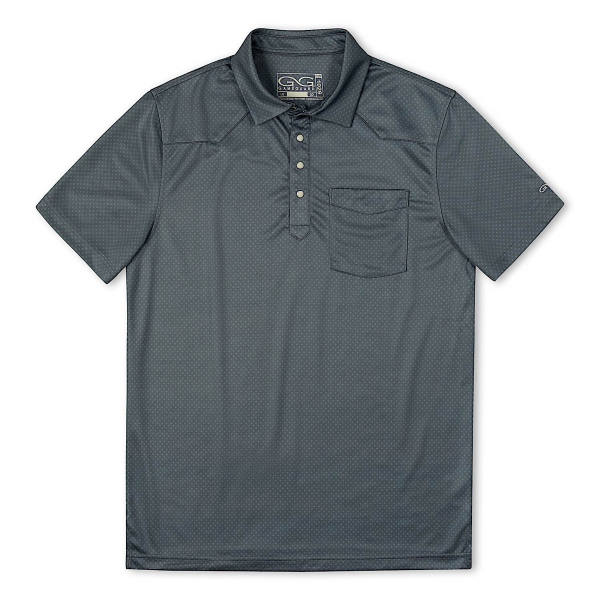 GameGuard Men's Palo Duro Polo - Gunmetal