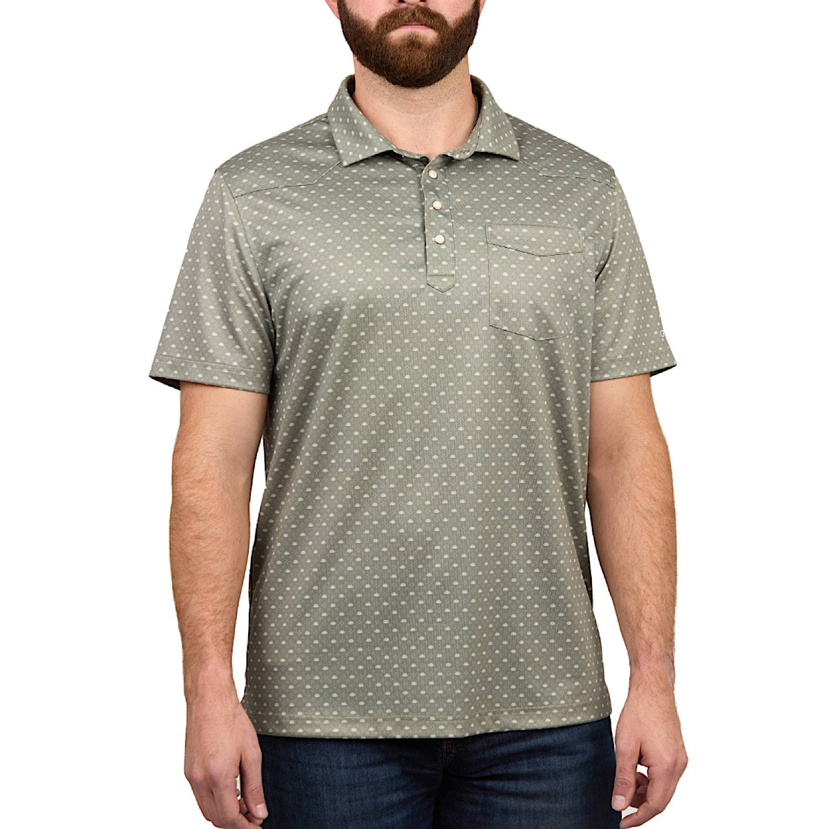 GameGuard Men's Palo Duro Polo - Mesquite