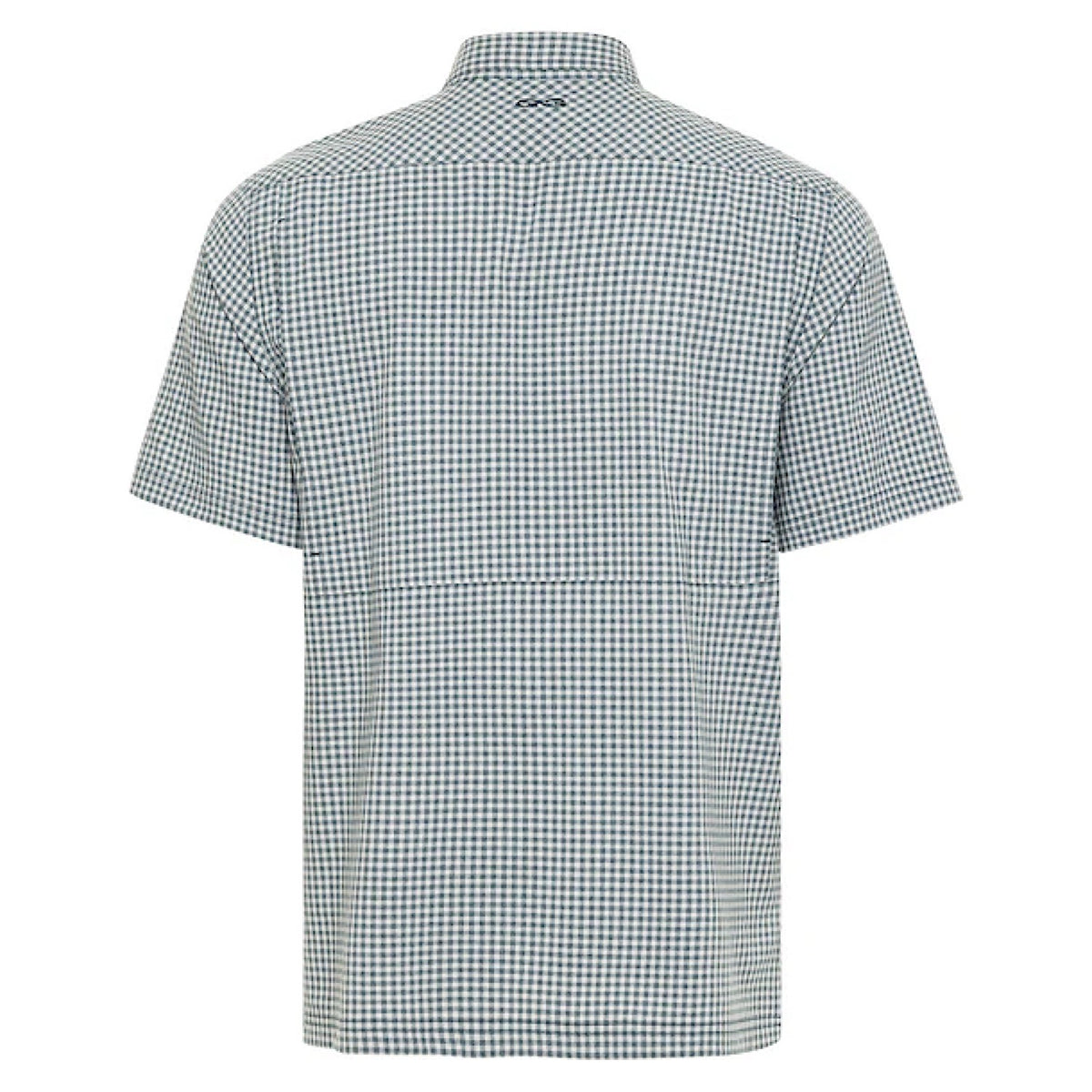 GameGuard Men’s Shirt Short Sleeve Button Down - Oceanic TekCheck