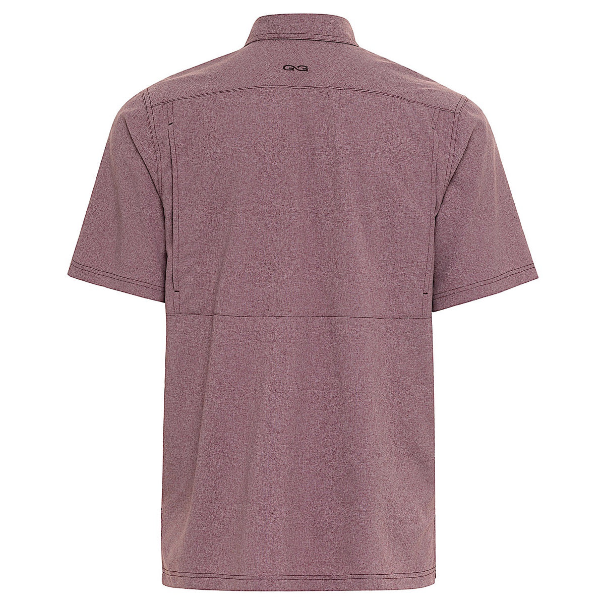 GameGuard Men's Short Sleeve Microtek Shirt - Maroon