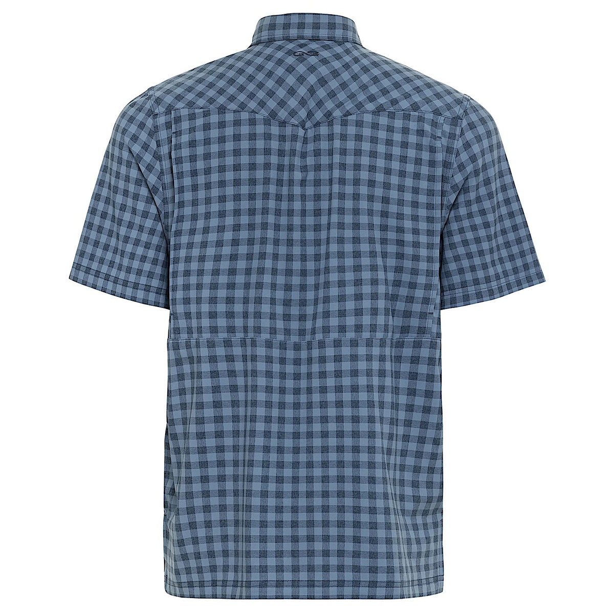 GameGuard Men's Short Sleeve Pearl Snap Shirt - Slate