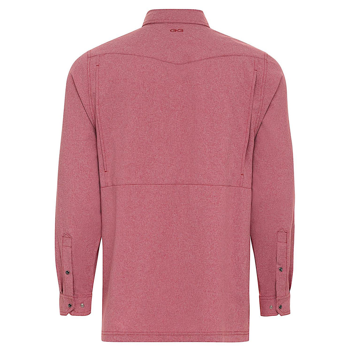 GameGuard Men's Pearl Snap Shirt - Crimson