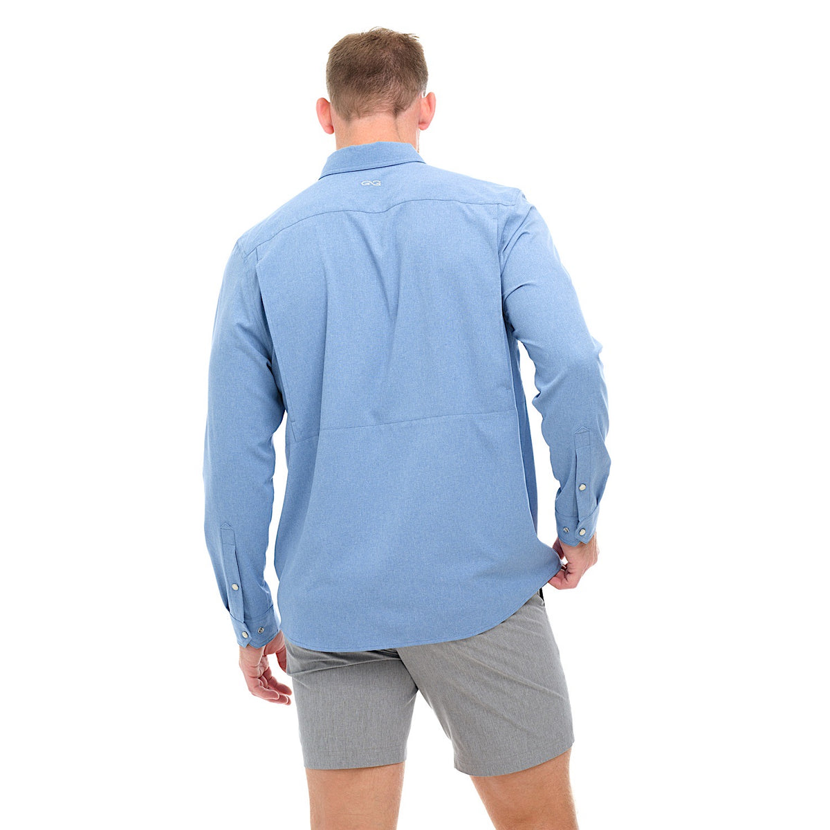GameGuard Men's Stockyard Off-Road Shirt - Blue