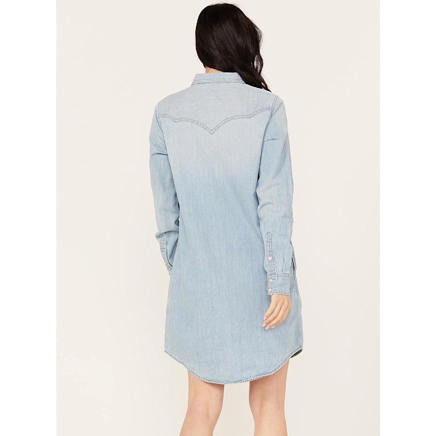 Wrangler denim shirt on sale dress