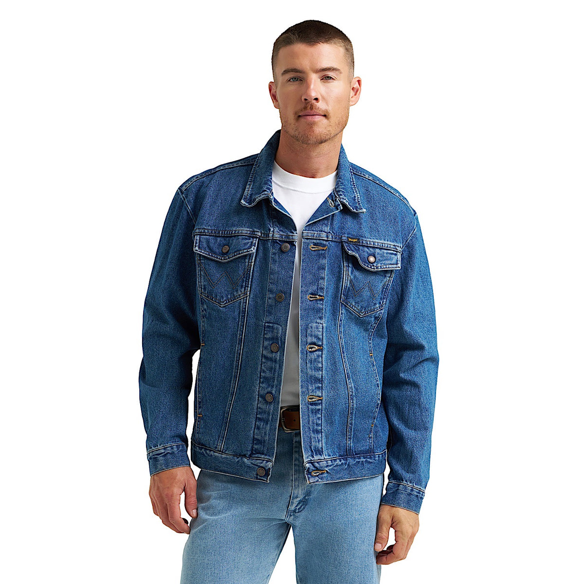 Wrangler Men's Classic Denim Jacket - Stonewash