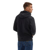 Wrangler Men's Logo Arm Hit Pullover Hoodie - Jet Black