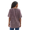 Wrangler Women's Graphic Oversized Tee - Fudge