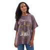 Wrangler Women's Graphic Oversized Tee - Fudge