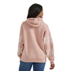 Wrangler Women's Retro Southwestern Logo Hoodie - Pink Geo