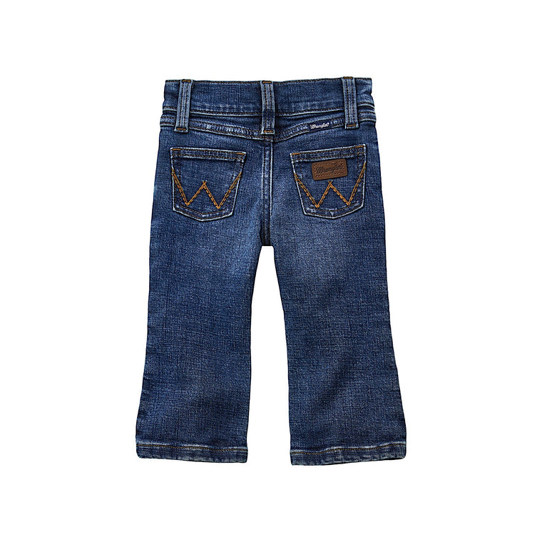 Wrangler All Around Baby/Toddler Western Jean Mid Blue  112358330