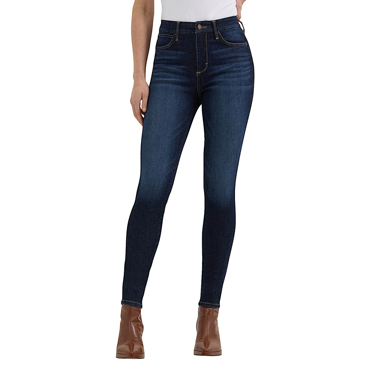 Wrangler Womens High Rise Bespoke Skinny Jean - Rae
