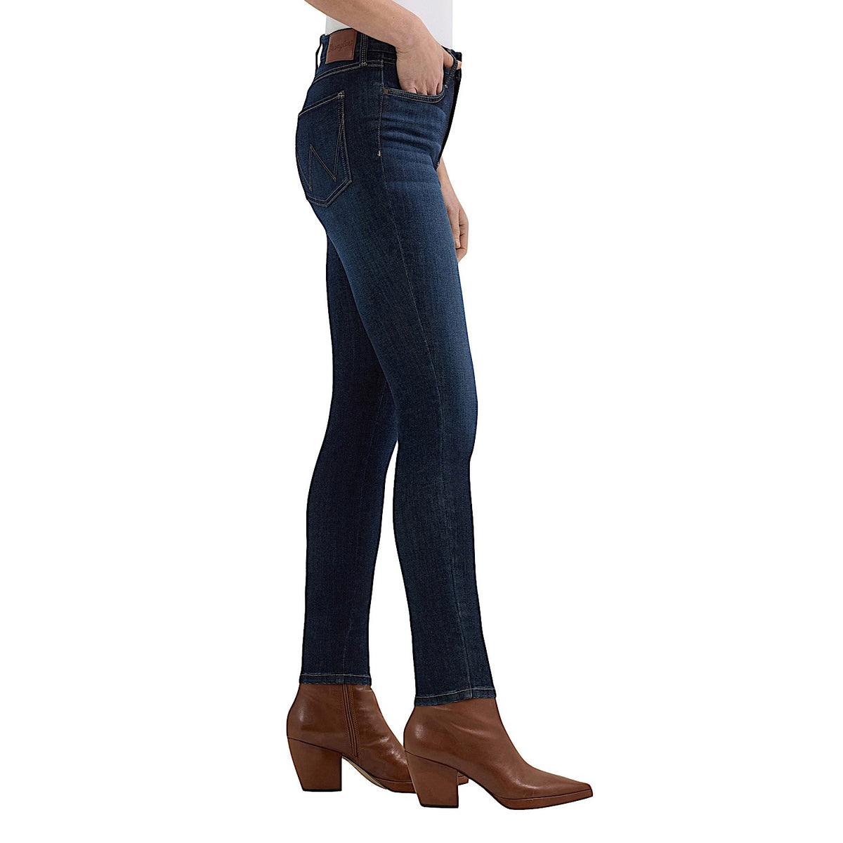 Wrangler Womens High Rise Bespoke Skinny Jean - Rae