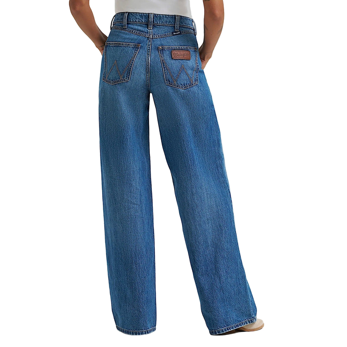 Wrangler Women’s High Rise Retro Bailey Wide Leg Jean - Demi