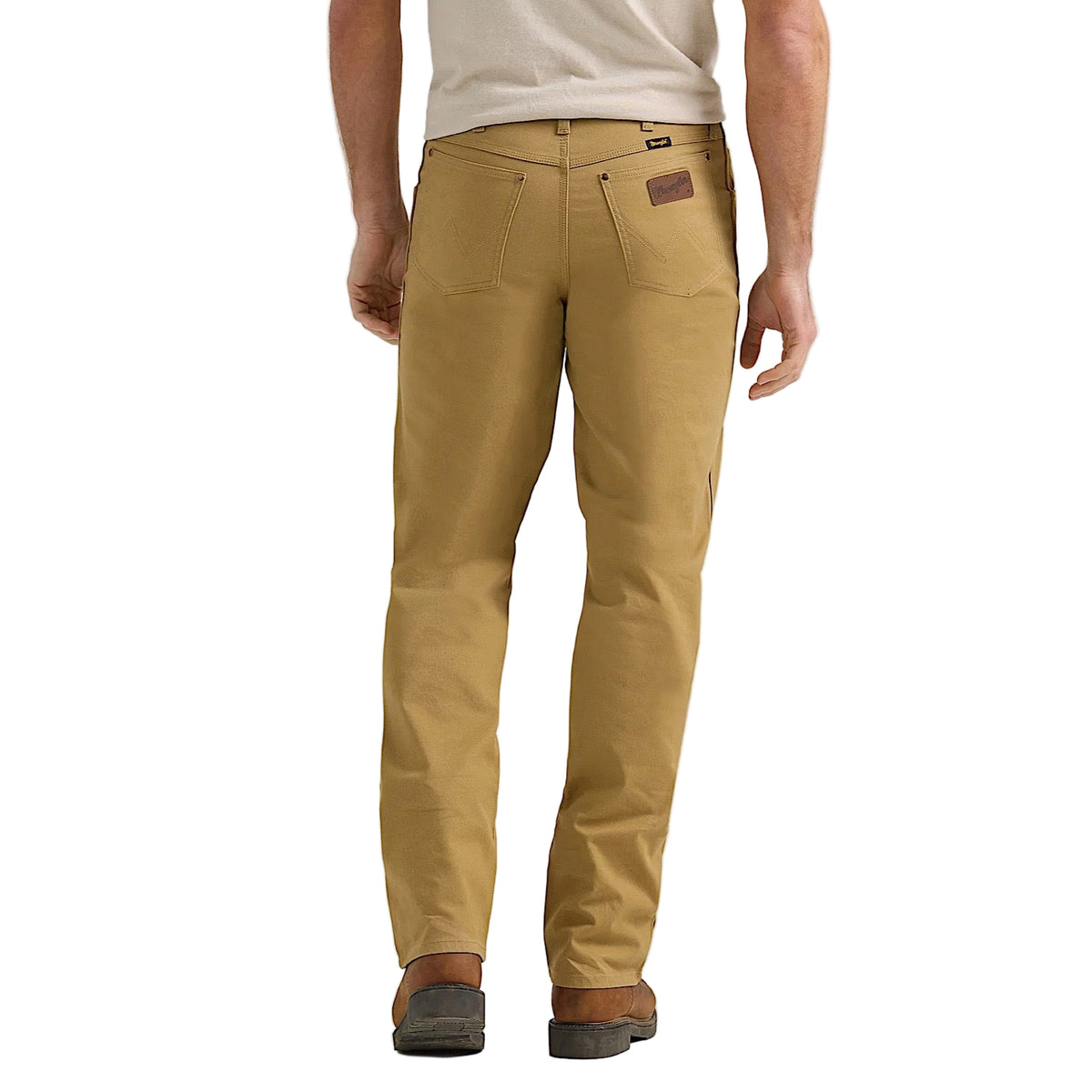 Wrangler Men's Tough Comfort 47 Canvas Jean - Kelp