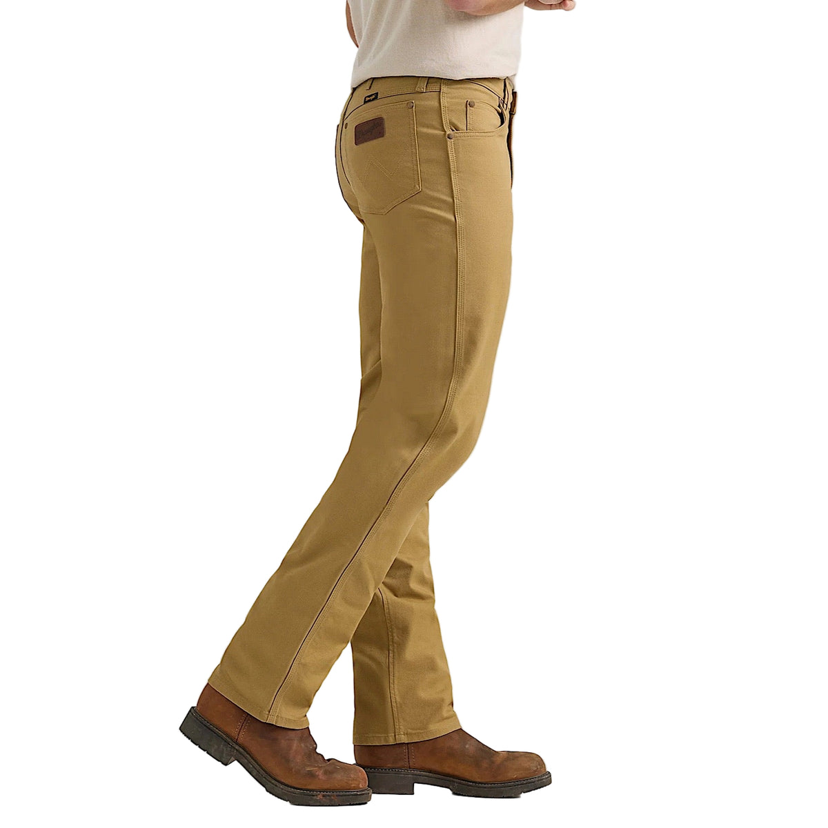 Wrangler Men's Tough Comfort 47 Canvas Jean - Kelp