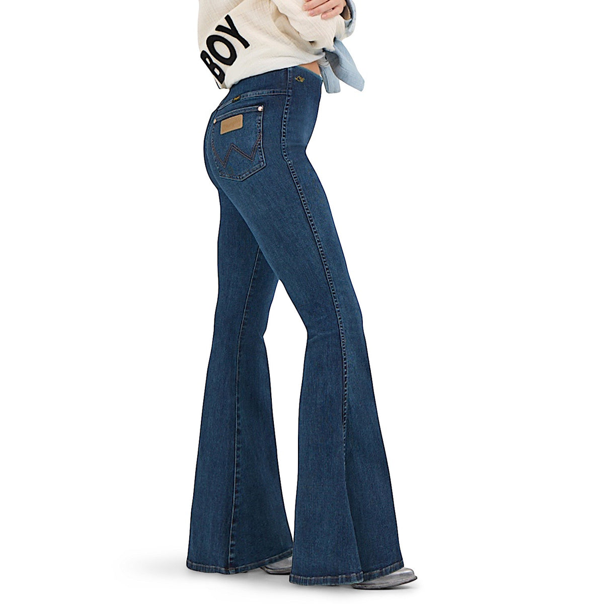 Wrangler X Lainey Wilson Women's Pull On Bell Bottom Jean