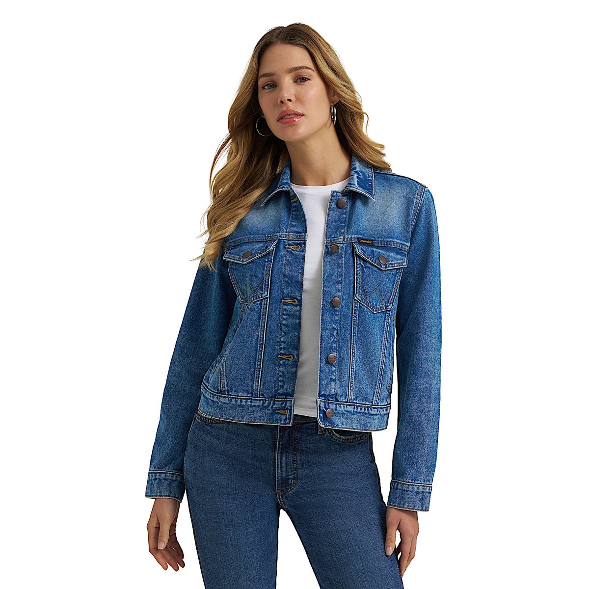 Wrangler Women's Classic Denim Jacket - Light Wash