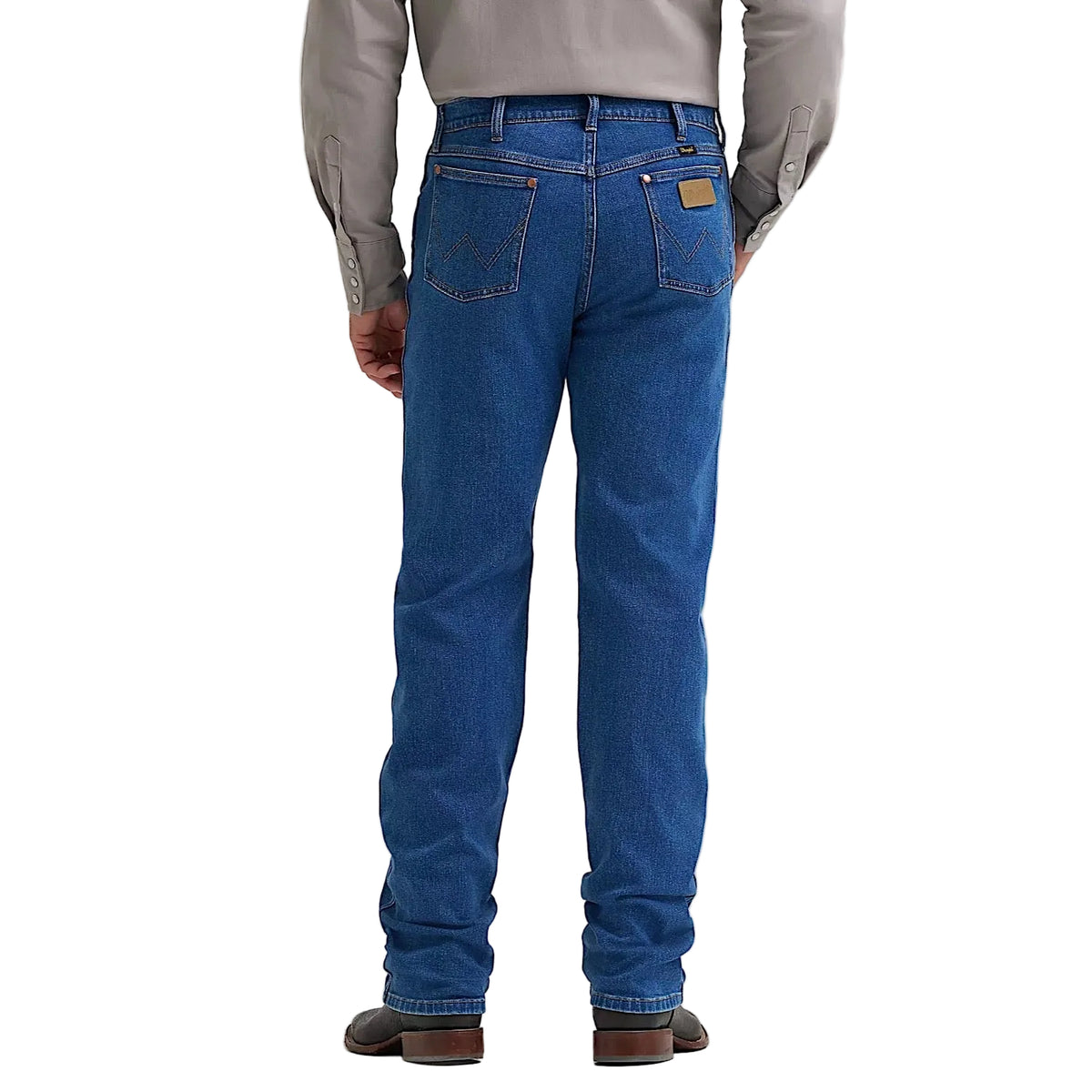 Wrangler Men's Toughlite Cowboy Cut Original Fit Jean - Stonewash