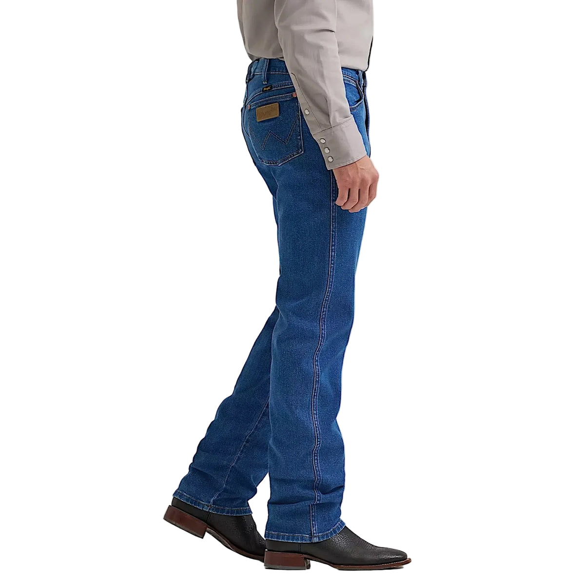 Wrangler Men's Toughlite Cowboy Cut Original Fit Jean - Stonewash