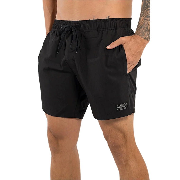 Ringers Western Men's Avoca Swim Short - Black