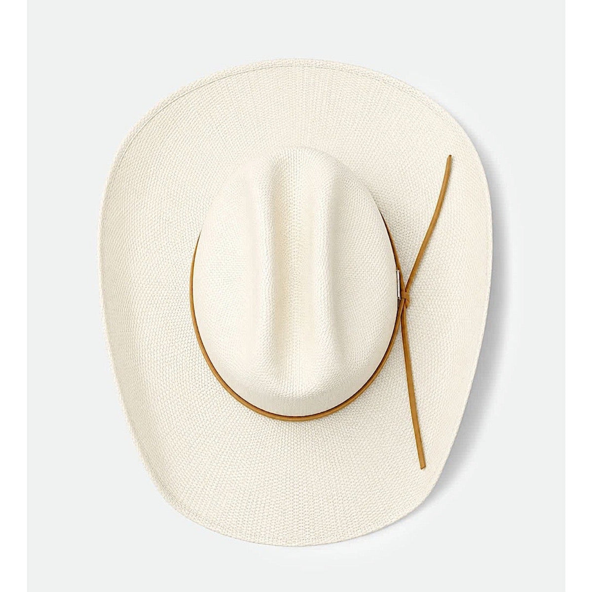 Brixton Laredo Straw Cowboy Hat - Bone