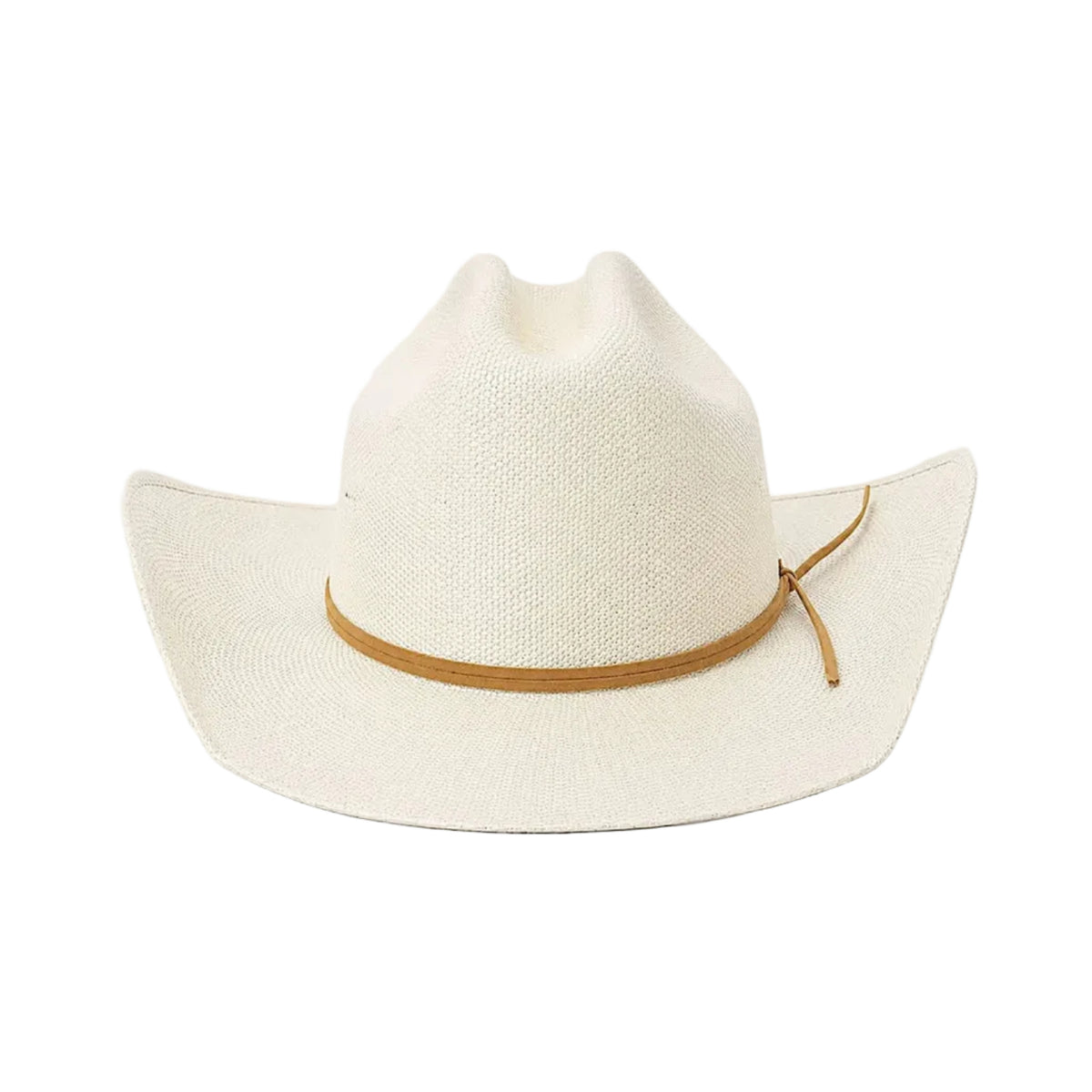 Brixton Laredo Straw Cowboy Hat - Bone