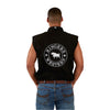 Ringers Western Hawkeye Men's Sleeveless Work Shirt - Black/White