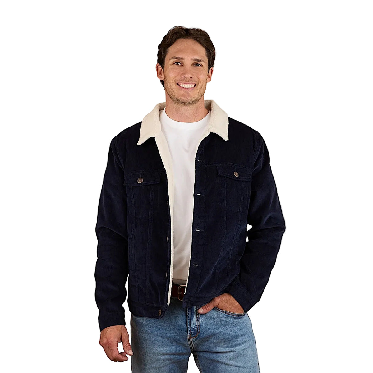 Ringers Western Men's Milawa Corduroy Jacket - Navy
