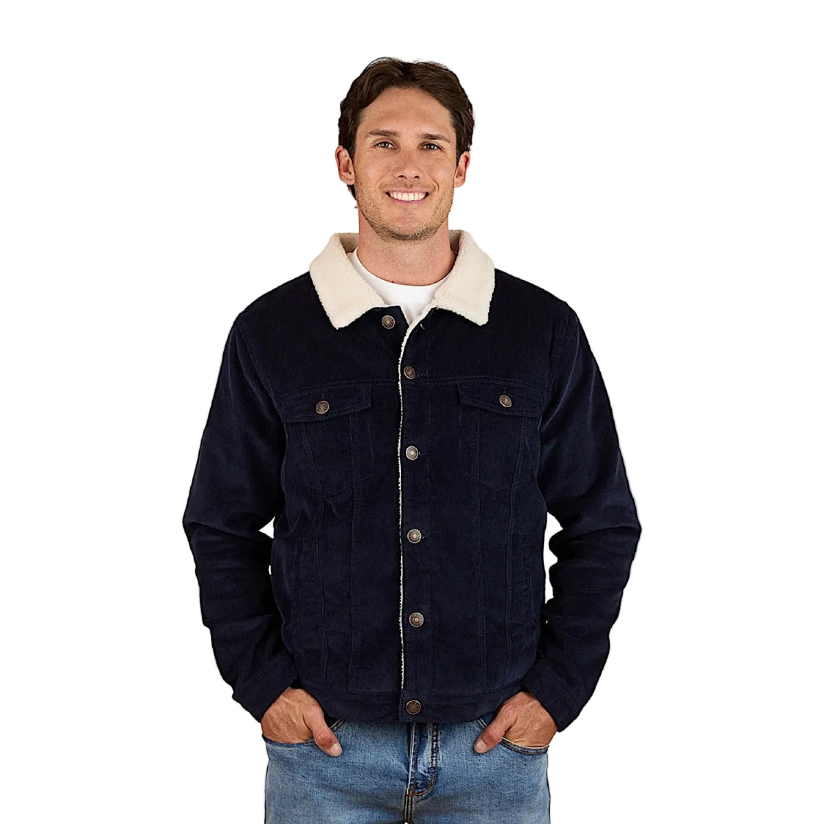 Ringers Western Men's Milawa Corduroy Jacket - Navy