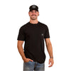 Ringers Western Men's Classic Fit Pocket Tee Southbridge - Black