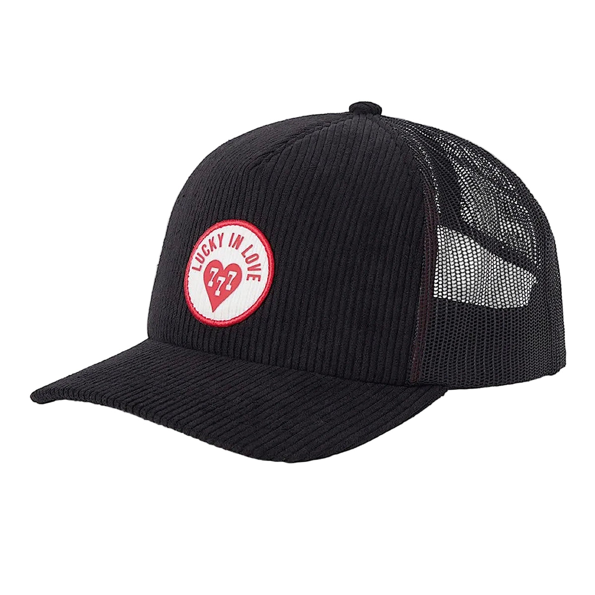 Brixton Lucky In Love Trucker Hat - Black