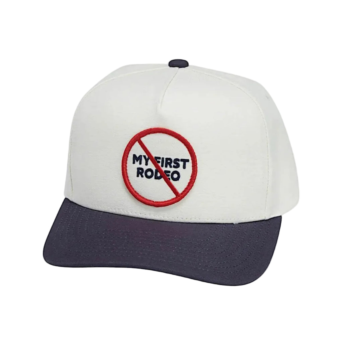 Brixton First Rodeo Snapback Cap - Whitecap/Navy