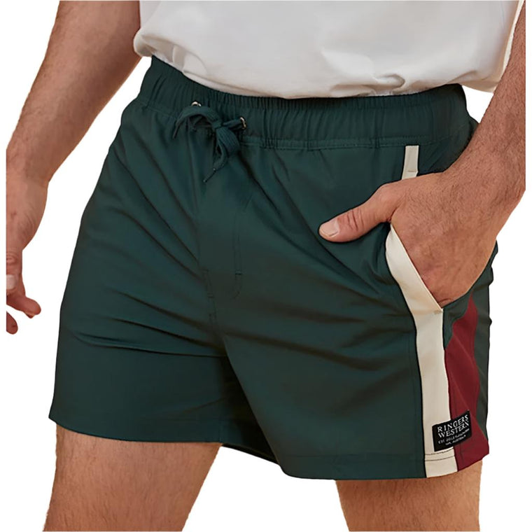 Ringers Western Men's Rally Swim Short - Pine