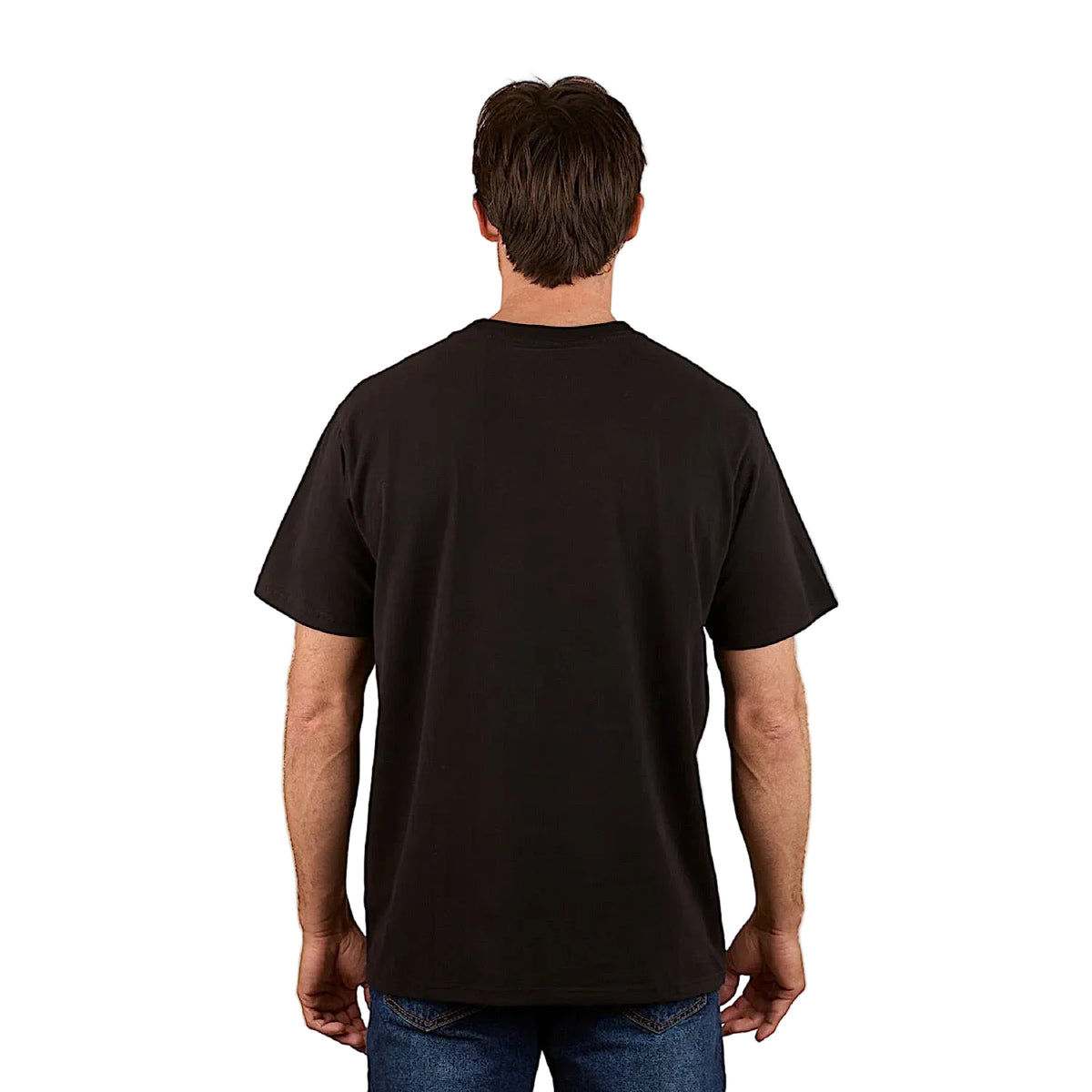 Ringers Western Princeton Men's Loose Fit T-Shirt - Washed Black/Camo