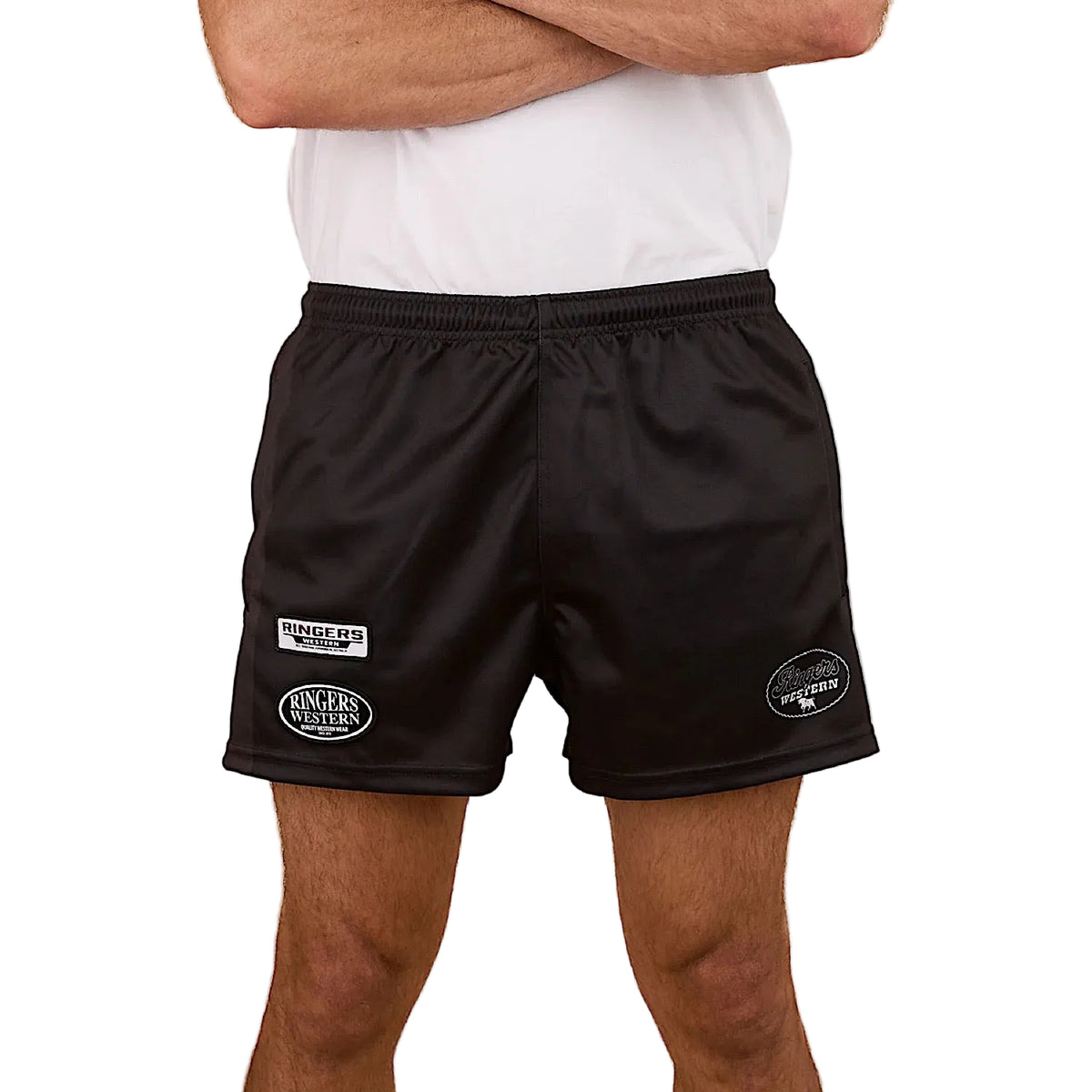 Ringers Western Buckley Footy Short - Black