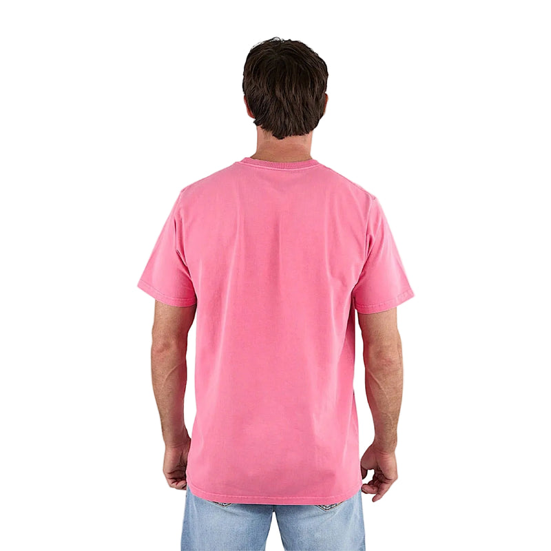 Ringers Western Men’s The Pick Up Loose Fit T-Shirt - Washed Pink