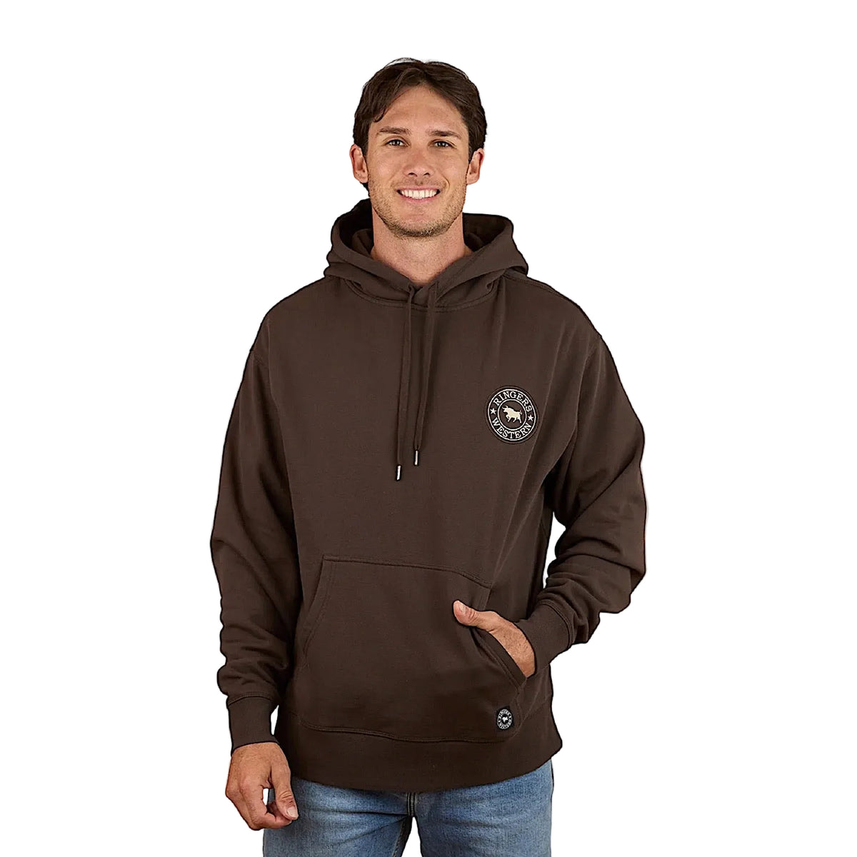 Ringers Western Men's Get Your Truck On Pullover Hoodie - Charcoal