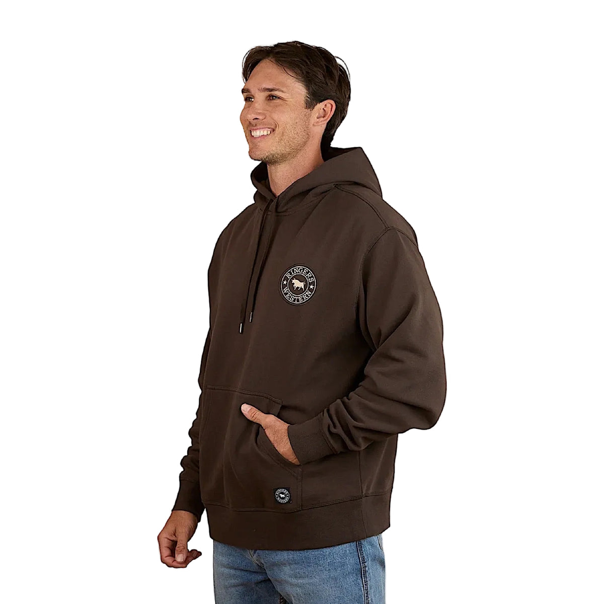 Ringers Western Men's Get Your Truck On Pullover Hoodie - Charcoal