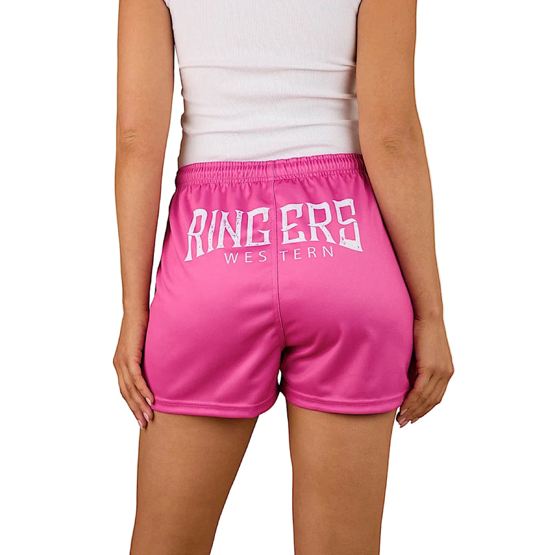 Ringers Western Big Ringers Footy Short - Candy/White