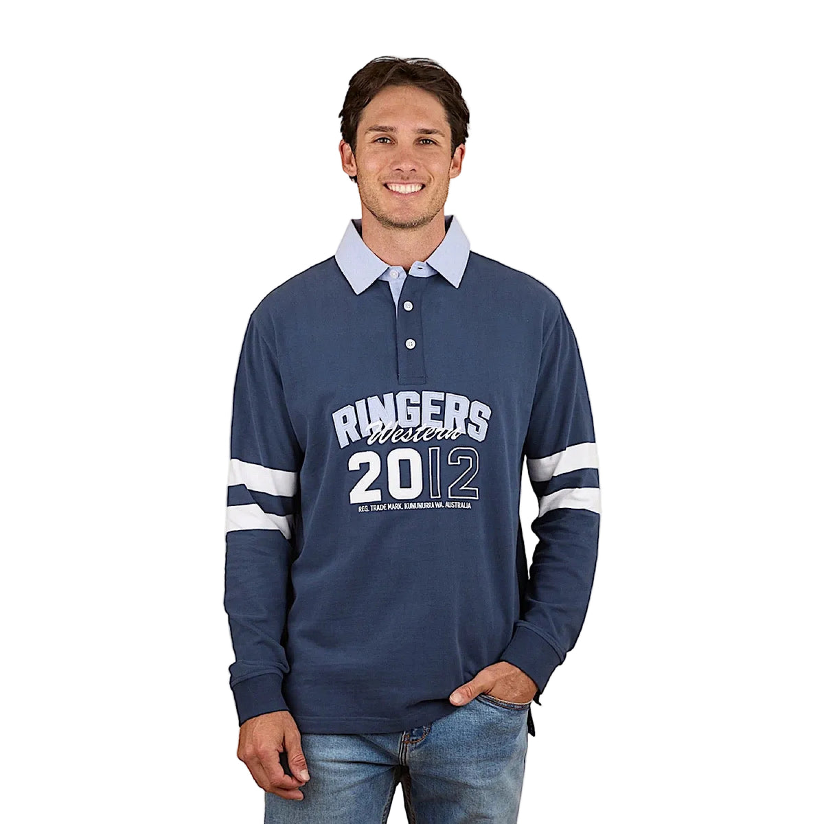 Ringers Western Men's Campus Rugby Jersey - Navy