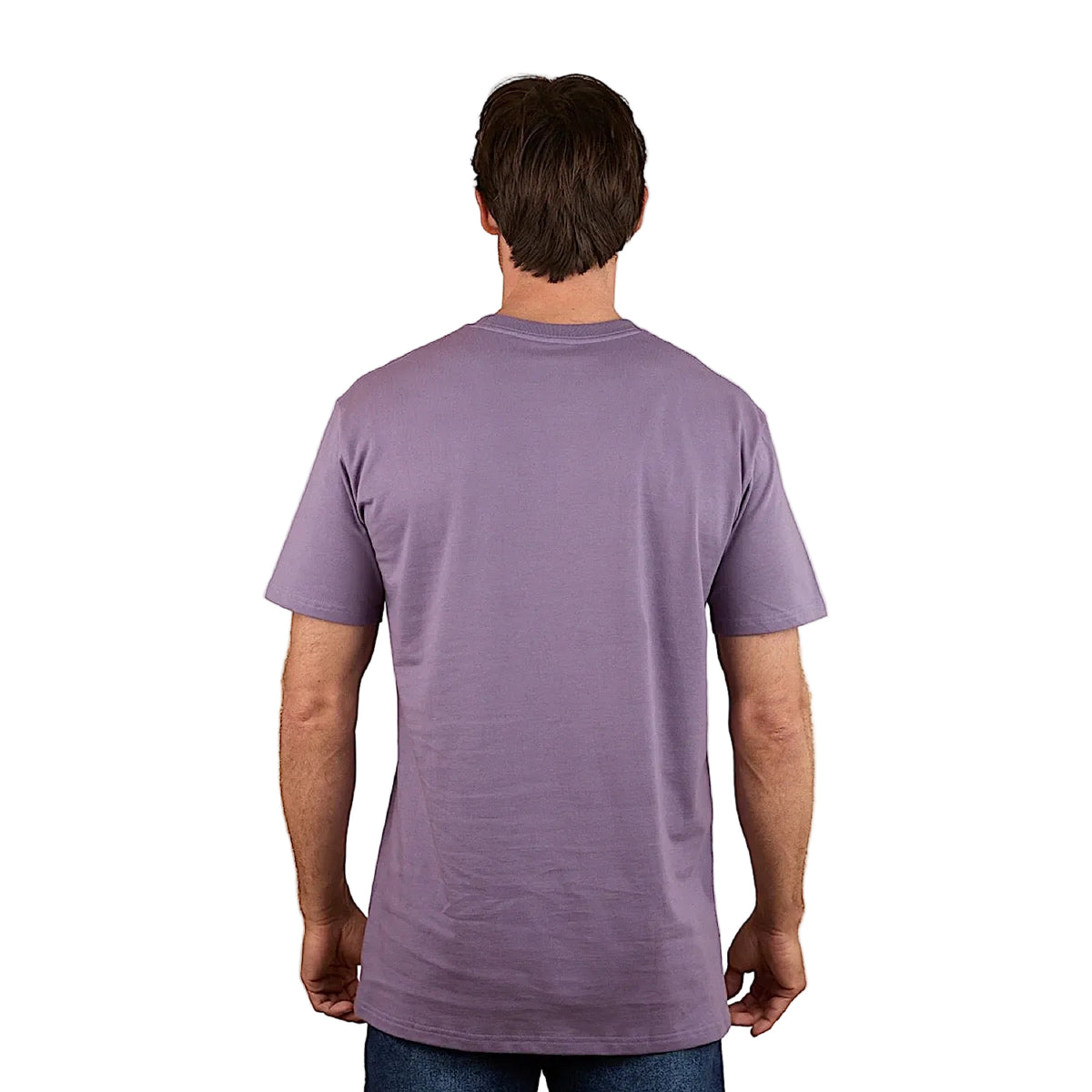 Ringers Western Men's Vintage Gold Stock Fit T-Shirt - Deep Purple