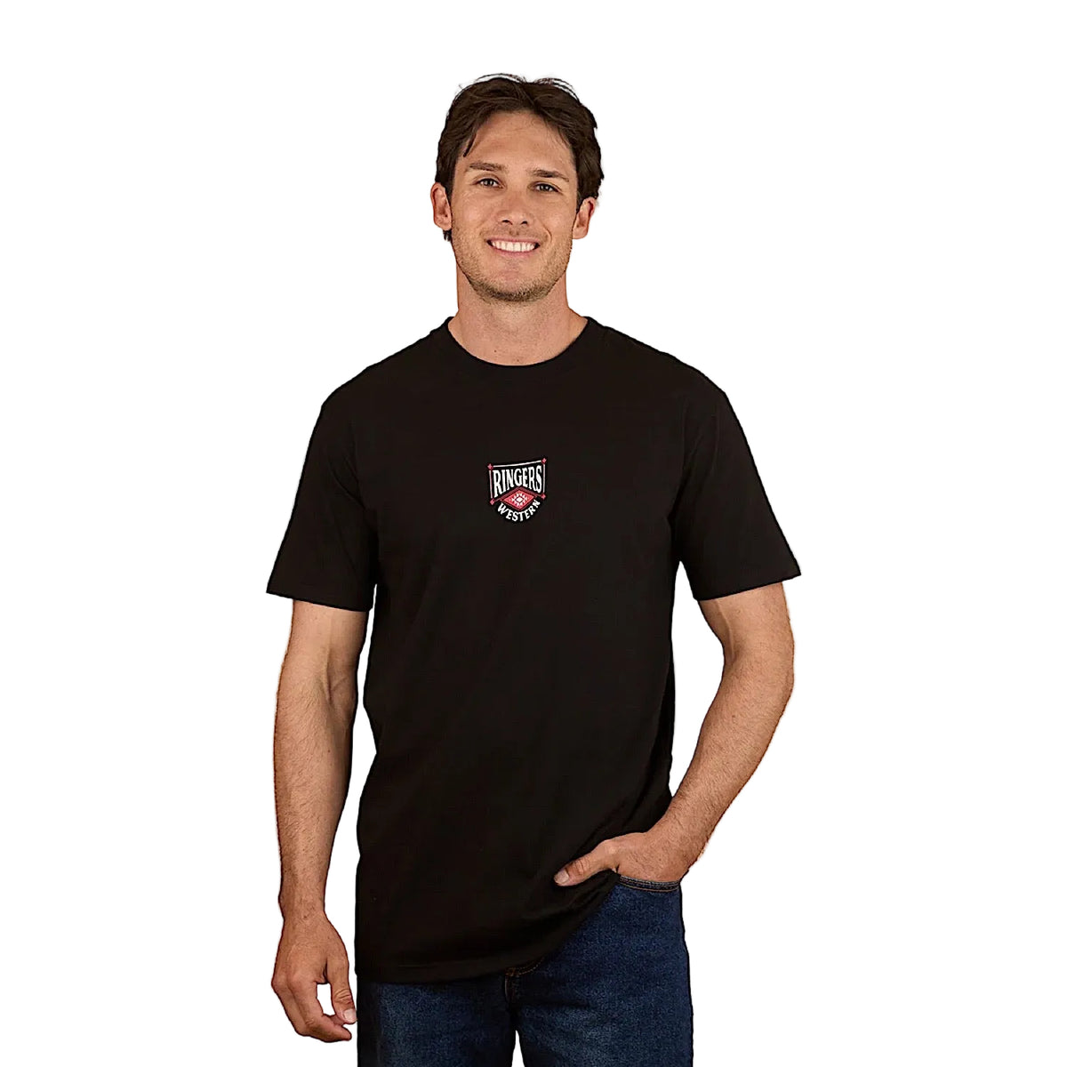 Ringers Western Men’s Kenilworth Road Stock Fit T-Shirt - Black